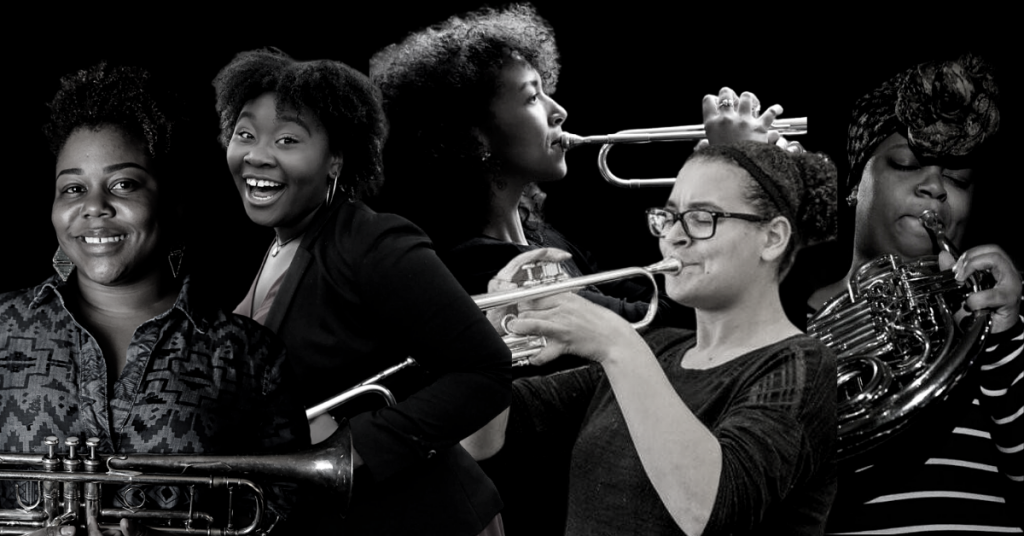 Black female players in the brass world