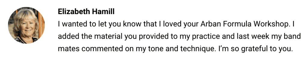 How to play the Arban trumpet method workshop, review from trumpet student