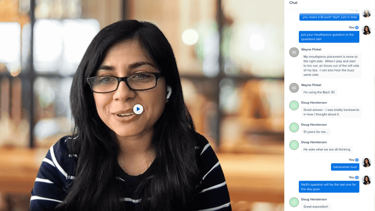 LIVE Trumpet Workshops, Expert Tips and On Demand